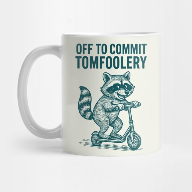 Off to Commit Tomfoolery (Raccoon) by CreativeSage
